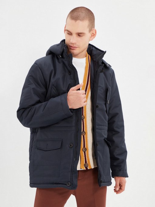 Парка Trendyol модель TMNAW22MO0120/Lacivert* Фото