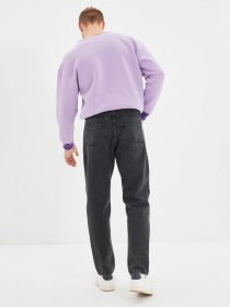 Прямі джинси Trendyol Relax модель TMNAW22JE0040/Siyah Фото