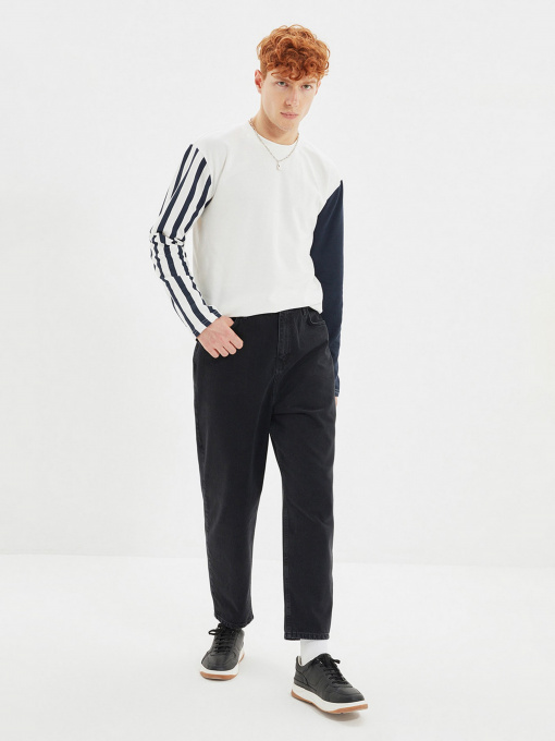 Широкі джинси Trendyol Balloon модель TMNSS21JE0674/Siyah Фото