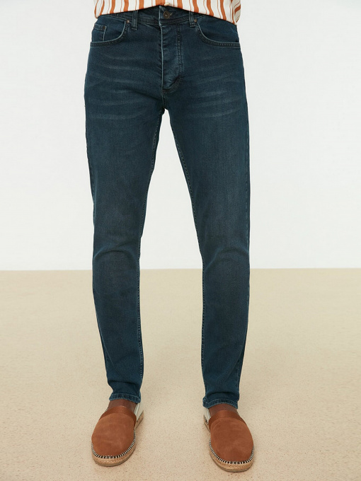 Джинси Trendyol Skinny модель TMNSS22JE0103/Indigo Фото