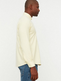 Рубашка повседневная Trendyol модель TMNSS22GO0039/Sari Фото