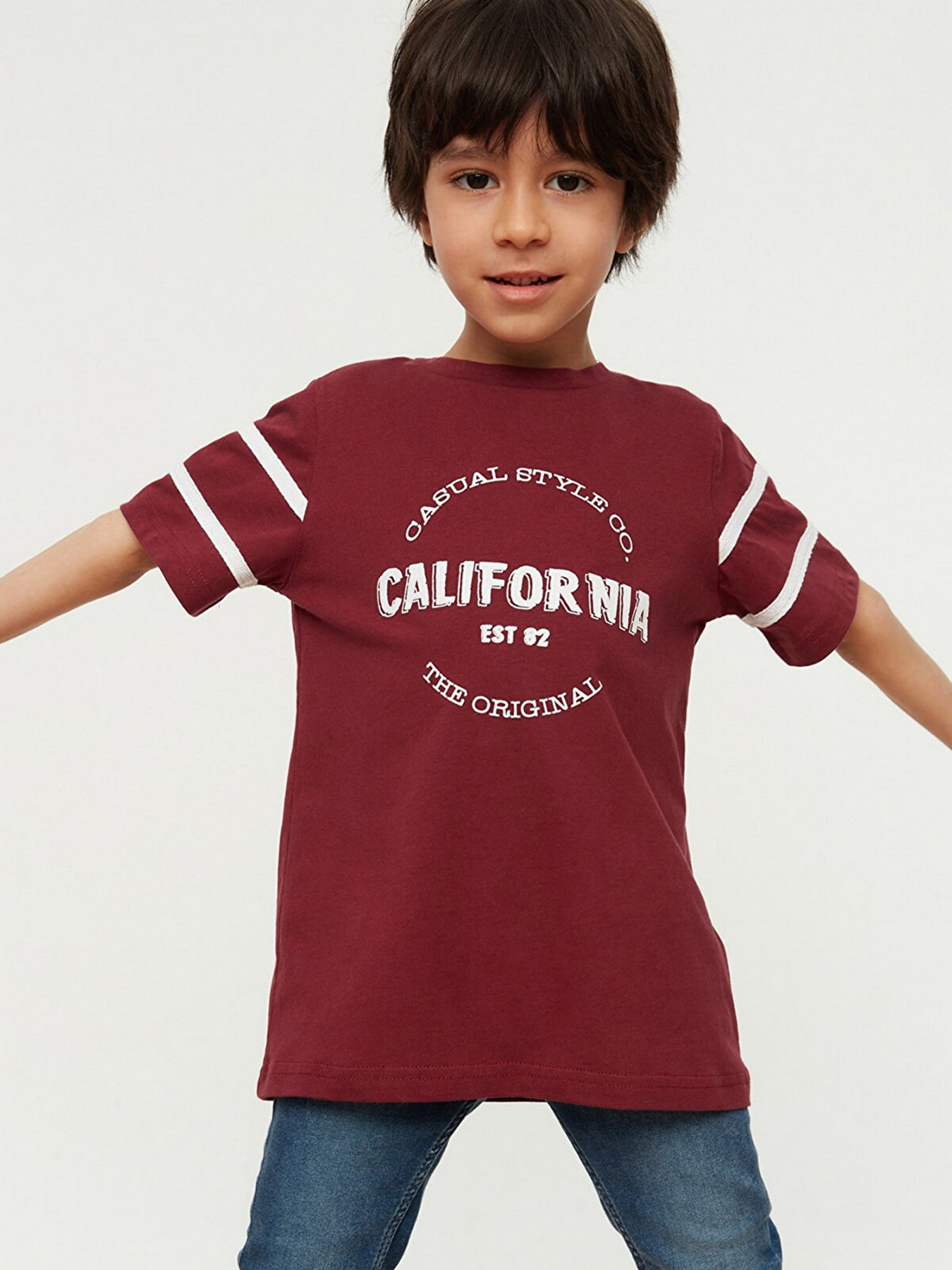 Футболка Trendyol модель TKDSS22TS0615/Bordo Фото