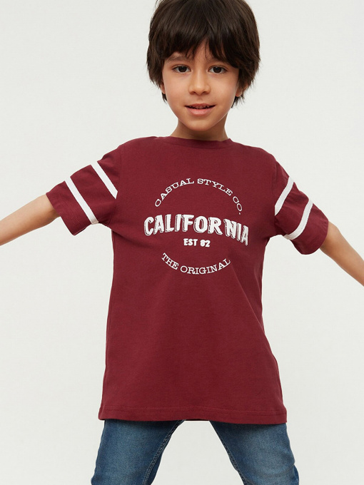 Футболка Trendyol модель TKDSS22TS0615/Bordo Фото