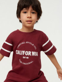 Футболка Trendyol модель TKDSS22TS0615/Bordo Фото