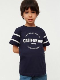 Футболка Trendyol модель TKDSS22TS0615/Lacivert Фото