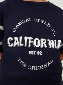 Футболка Trendyol модель TKDSS22TS0615/Lacivert Фото