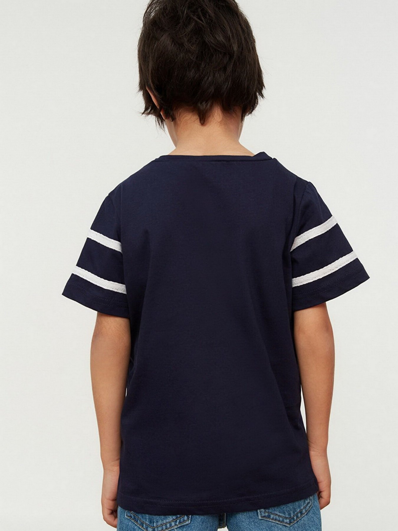 Футболка Trendyol модель TKDSS22TS0615/Lacivert Фото