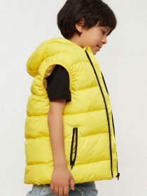 Жилет с утеплителем Trendyol модель TKDSS22YE0007/Sari Фото