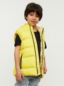 Жилет с утеплителем Trendyol модель TKDSS22YE0007/Sari Фото