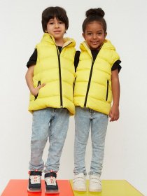 Утепленный жилет Trendyol модель TKDSS22YE0007/Sari Фото