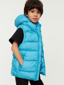 Утепленный жилет Trendyol модель TKDSS22YE0018/Mavi Фото