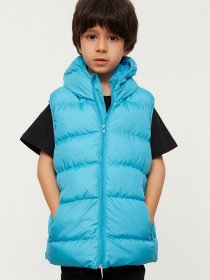 Утепленный жилет Trendyol модель TKDSS22YE0018/Mavi Фото