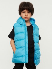 Утепленный жилет Trendyol модель TKDSS22YE0018/Mavi Фото