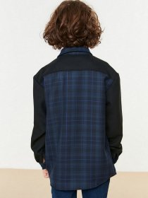 Рубашка Trendyol модель TKDSS22GO0068/Mavi Фото