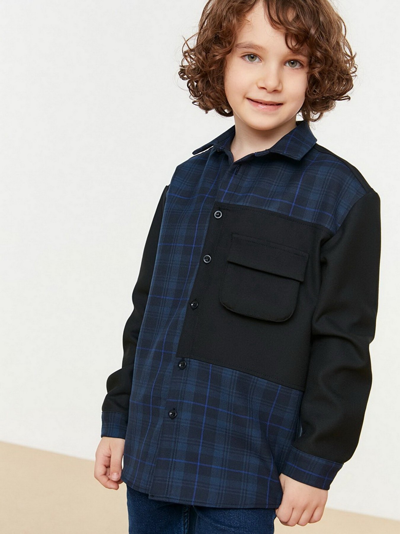 Сорочка повсякденна Trendyol модель TKDSS22GO0068/Mavi Сорочка повсякденна Trendyol модель TKDSS22GO0068/Mavi Фото