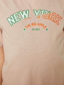 Футболка Trendyol модель TKDSS22TS0511/Bej Фото