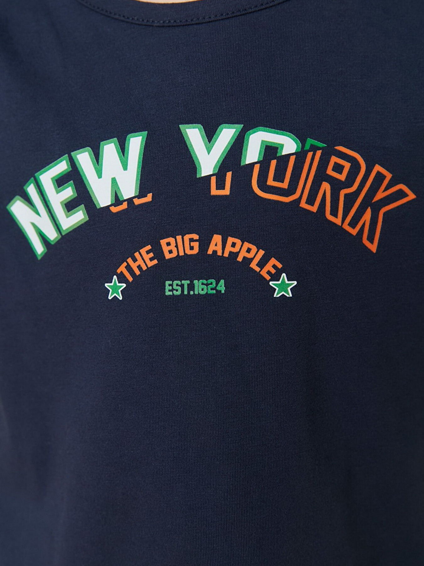 Футболка Trendyol модель TKDSS22TS0511/Lacivert Фото