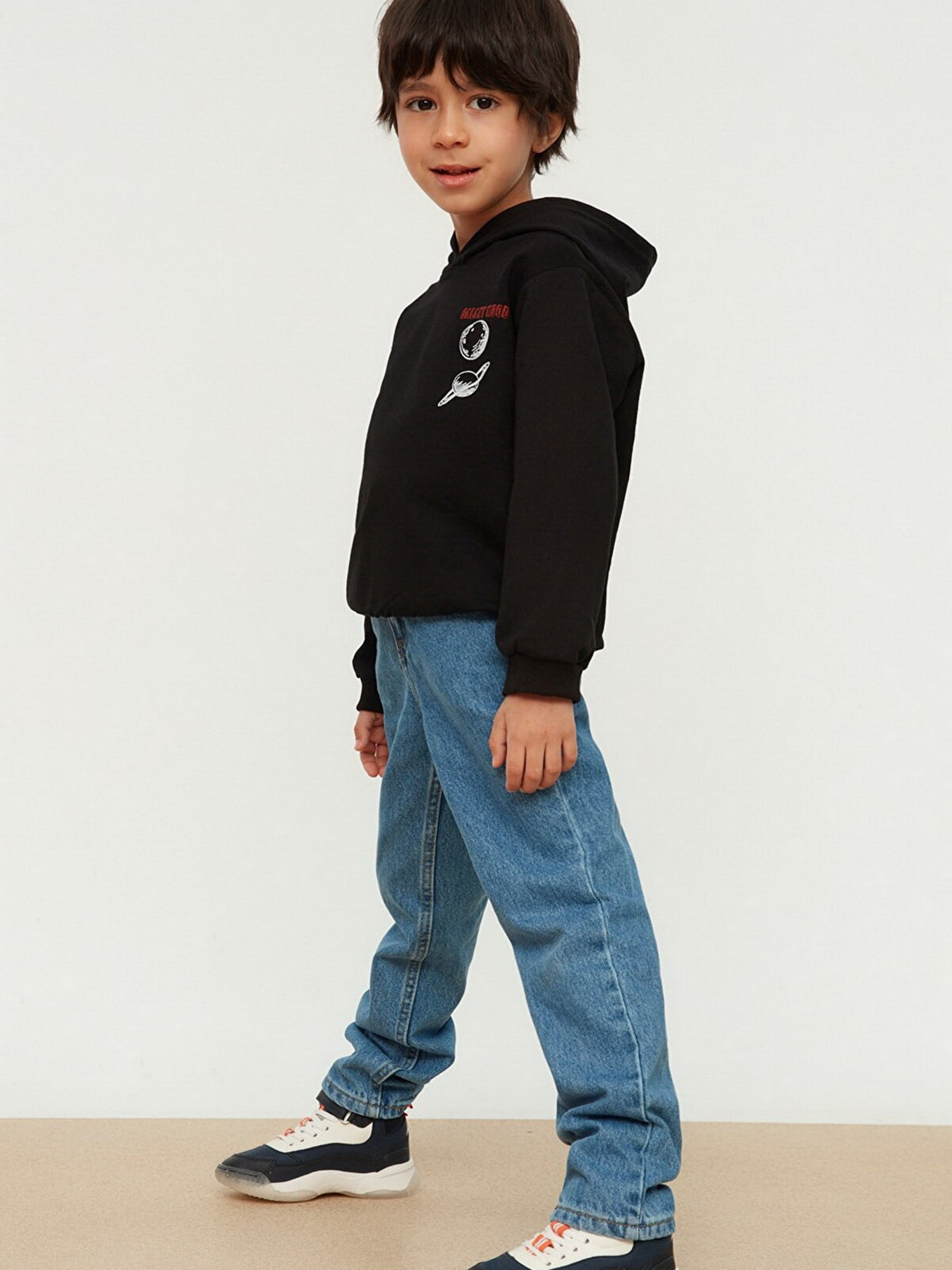 Прямі джинси Trendyol модель TKDSS22JE0217/Acik Mavi Фото