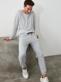 Штаны спортивные Trendyol модель TMNSS20EA0076/Gri Фото