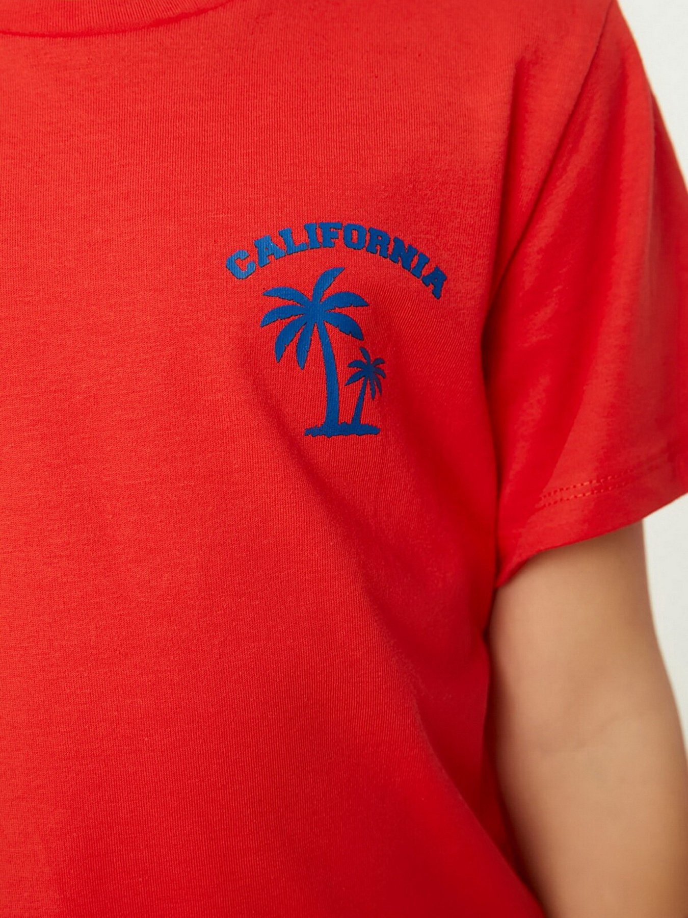 Набор футболок Trendyol модель TKDSS22TS0674/Lacivert-Kirmizi Фото