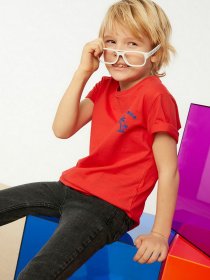 Набор футболок Trendyol модель TKDSS22TS0674/Lacivert-Kirmizi Фото