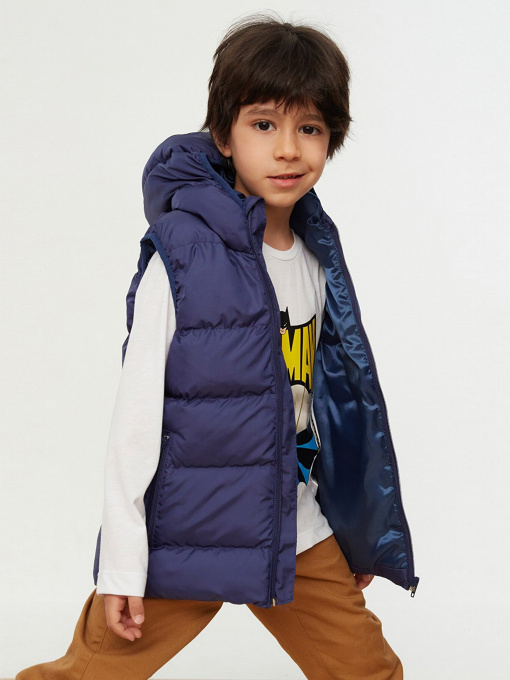 Утеплений жилет Trendyol модель TKDSS22YE0007/Lacivert Фото