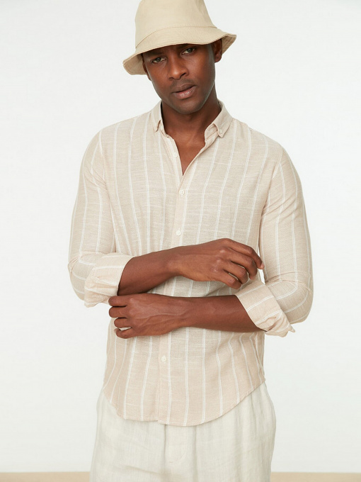 Сорочка повсякденна Trendyol модель TMNSS22GO0028/Tas Фото