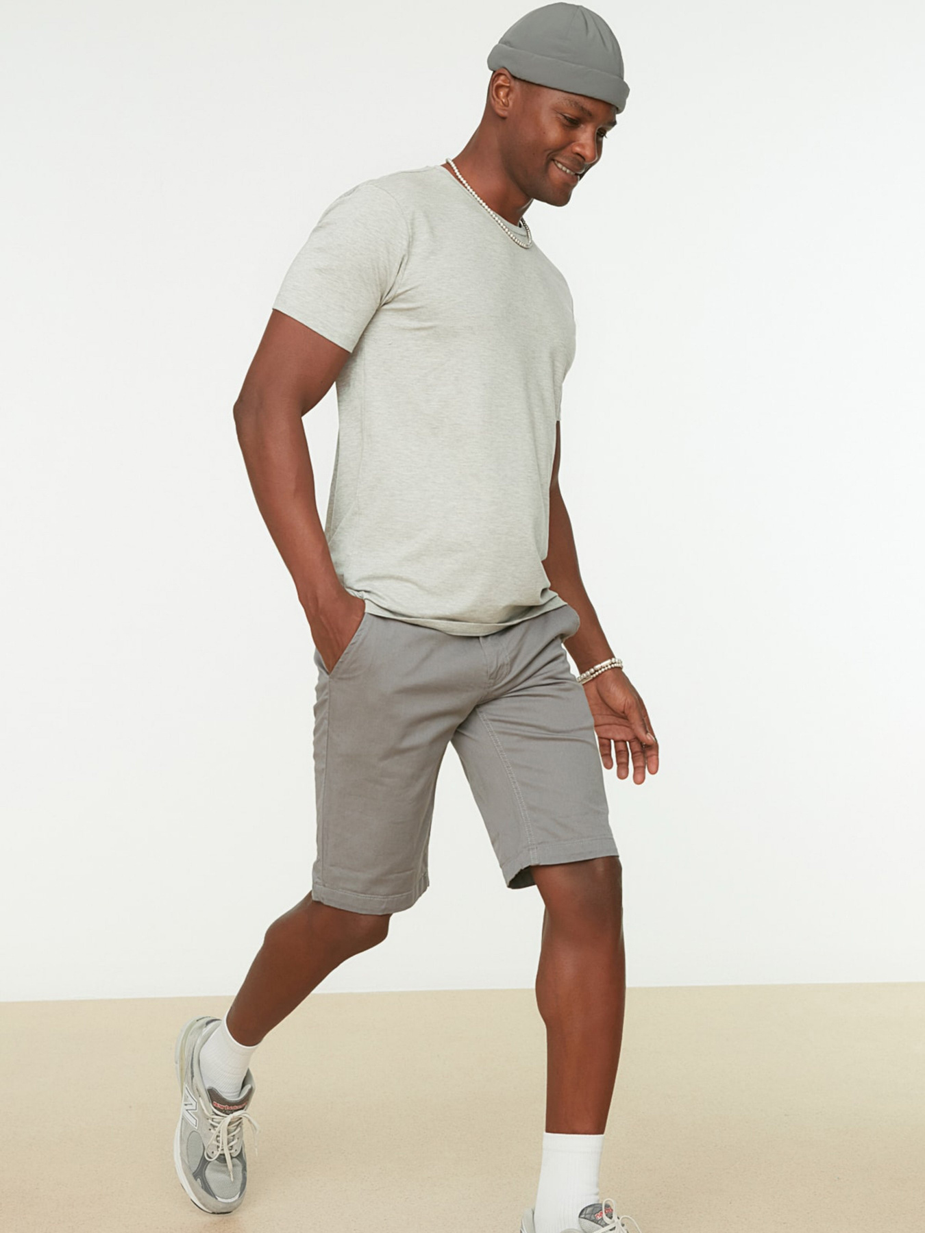 Футболка Trendyol модель TMNSS21TS0808/Gri Фото