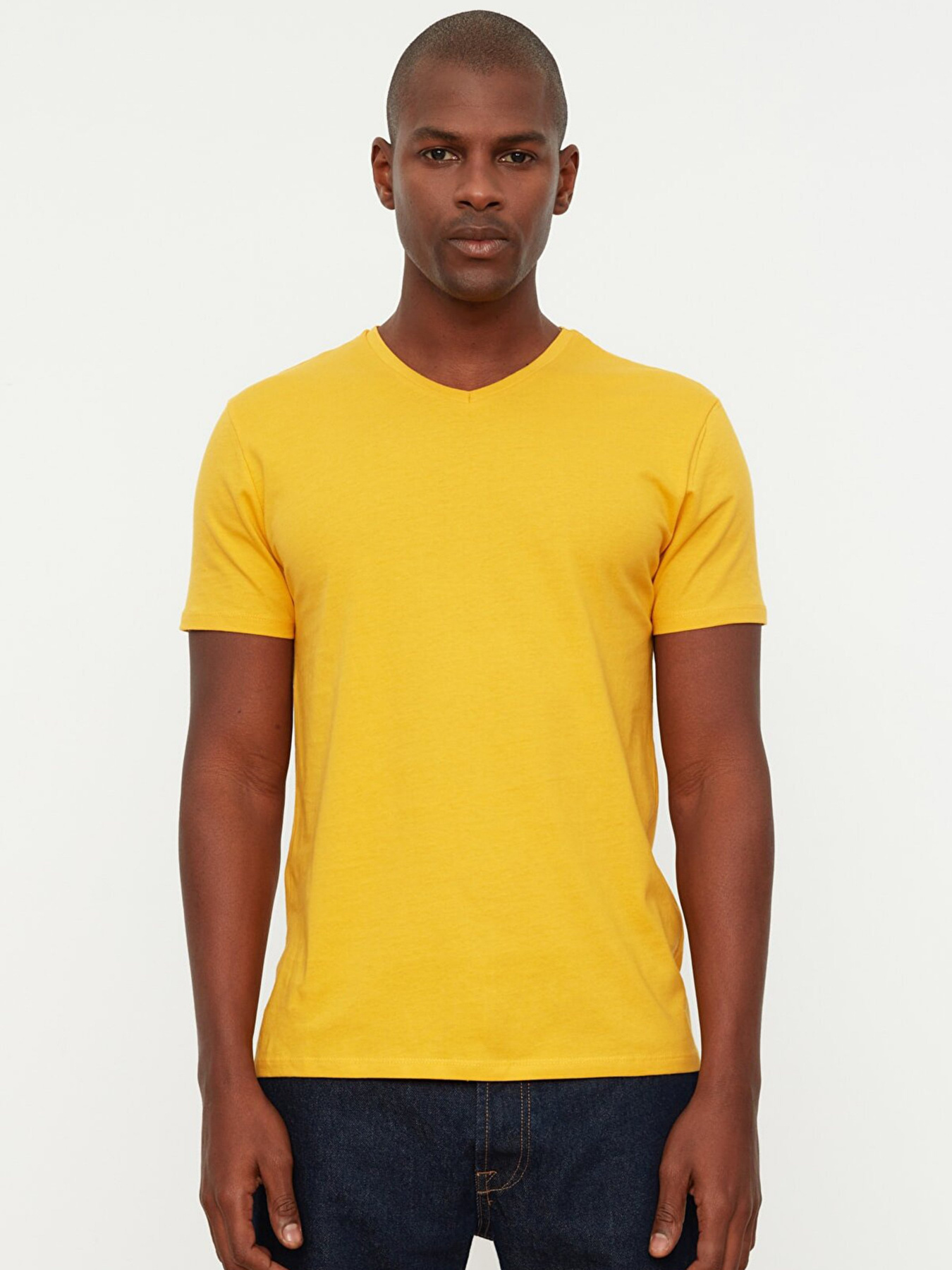 Футболки і поло Trendyol модель TMNSS19BO0002/Hardal Фото