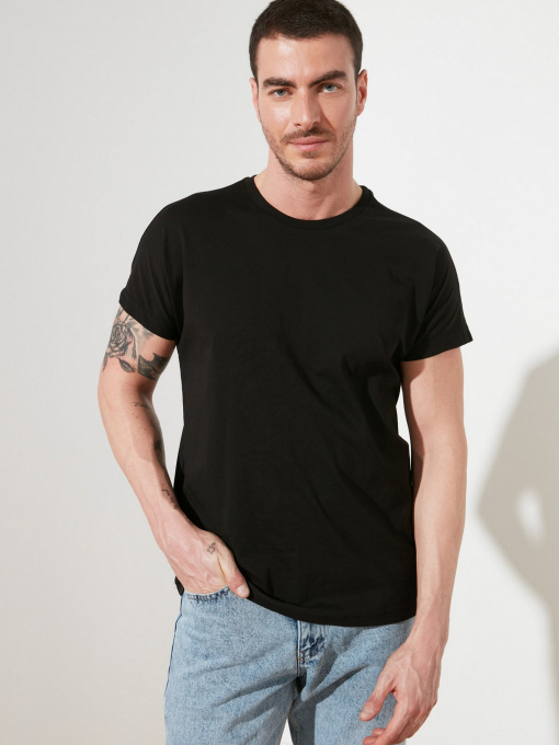 Футболки і поло Trendyol модель TMNSS20TS1330/Siyah Фото