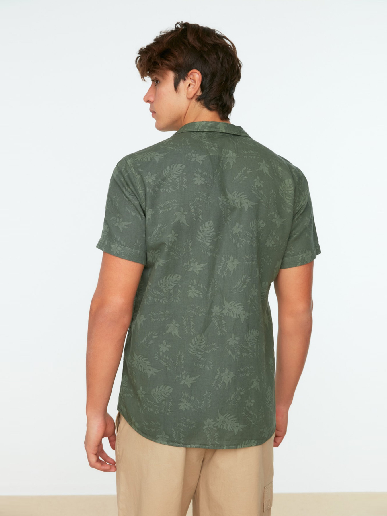 Рубашка Trendyol модель TMNSS20GO0443/Haki Фото