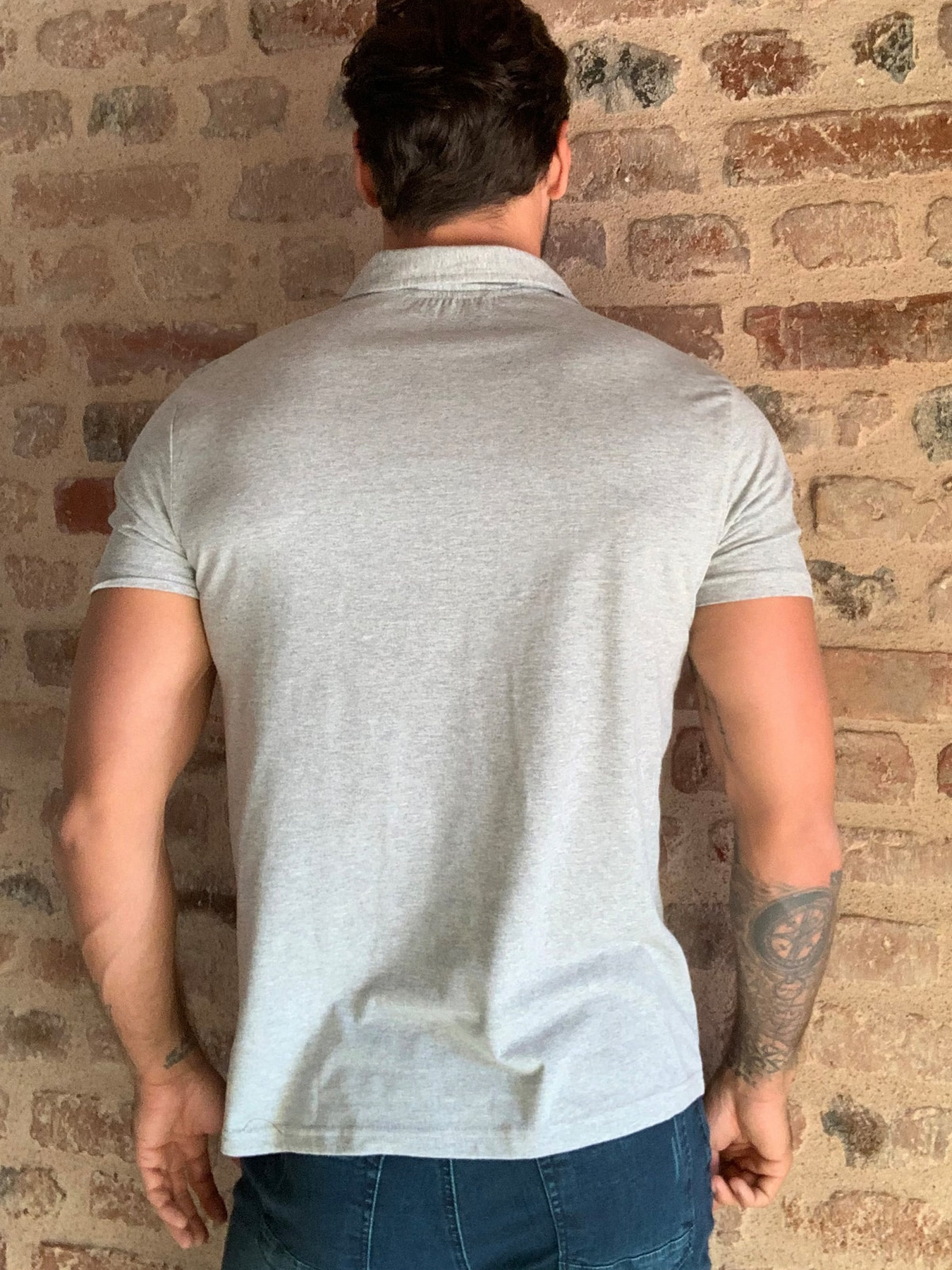 Поло Trendyol модель TMNSS20PO0164/Gri Фото