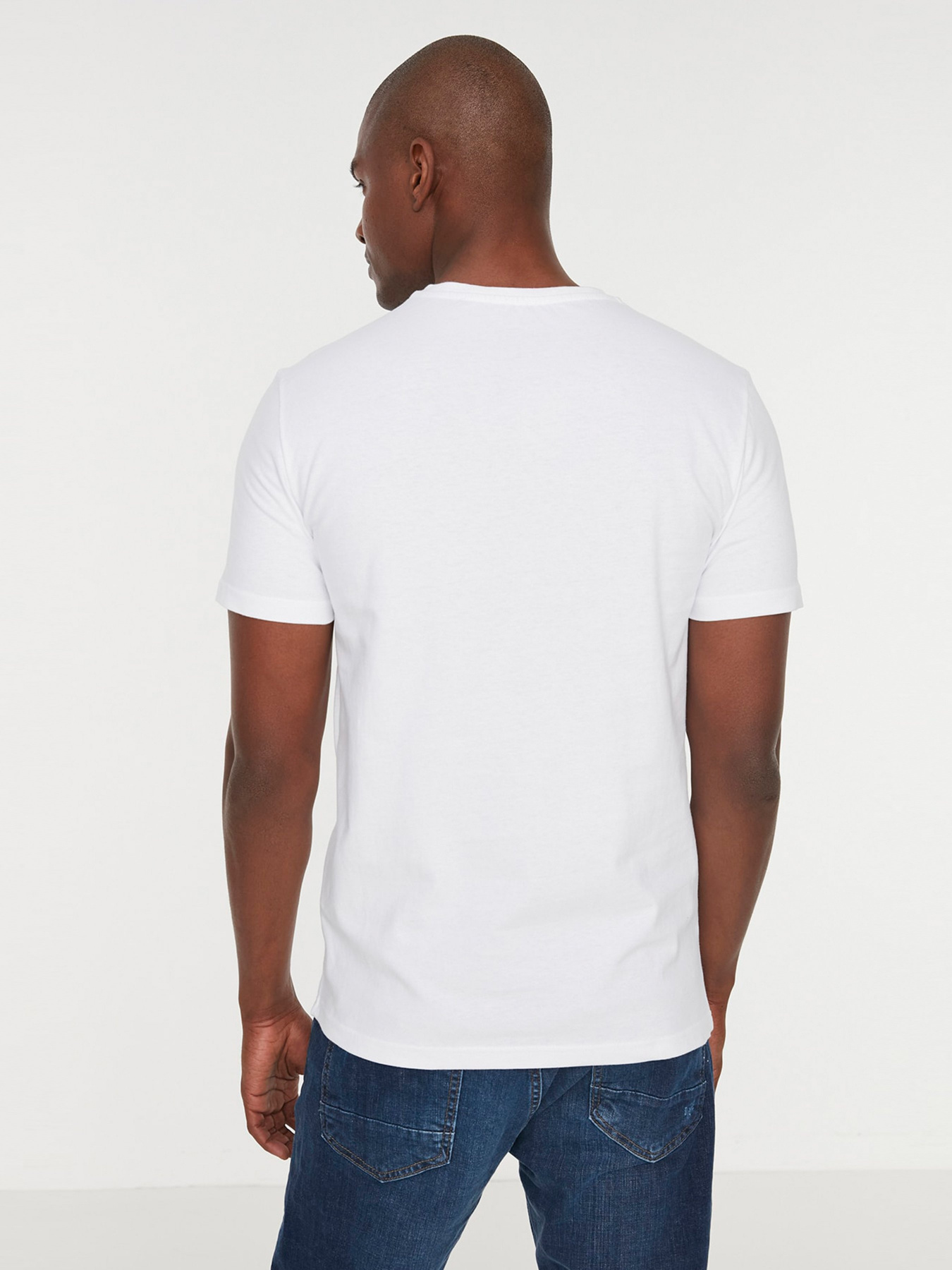 Футболка Trendyol модель TMNSS20TS0639/Beyaz Фото