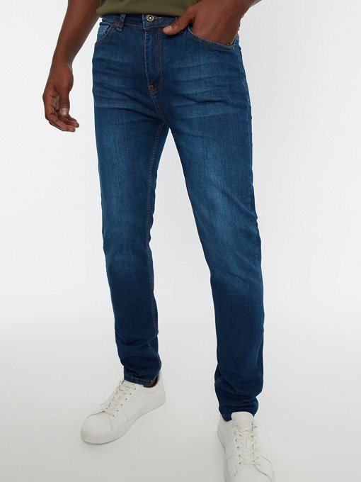 Джинси Trendyol модель TMNSS21JE0209/Indigo Фото
