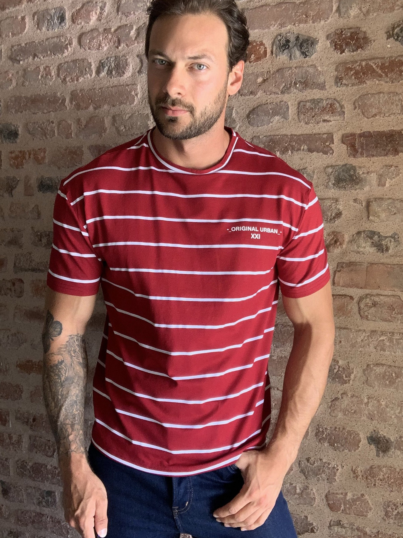 Футболки і поло Trendyol модель TMNSS20TS0521/Bordo Фото