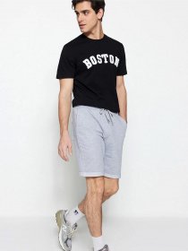 Шорты Trendyol модель TMNSS21SR0046/Gri Фото