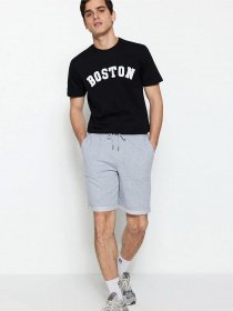 Шорты Trendyol модель TMNSS21SR0046/Gri Фото