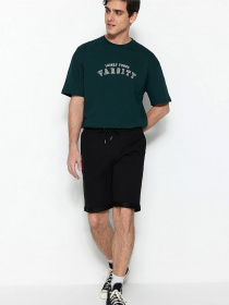 Шорты Trendyol модель TMNSS21SR0046/Siyah Фото