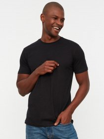 Футболки и поло Trendyol модель TMNSS21TS0808/Siyah Фото