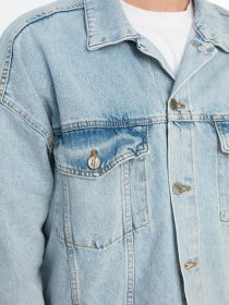 Джинсова куртка Trendyol модель TMNSS22CE0160/Indigo Фото