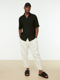 Рубашка Trendyol модель TMNSS22GO0046/Siyah Фото