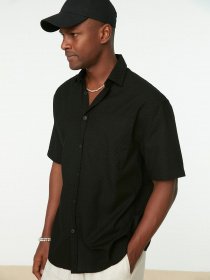 Рубашка Trendyol модель TMNSS22GO0046/Siyah Фото