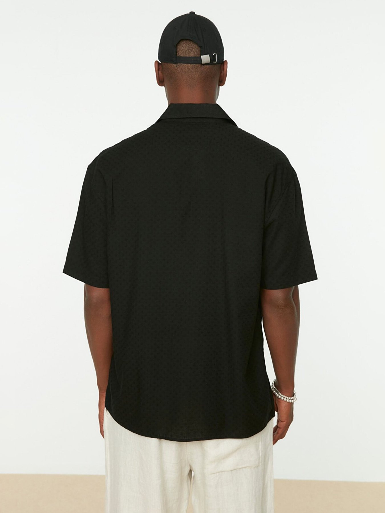 Сорочка повсякденна Trendyol модель TMNSS22GO0046/Siyah Фото