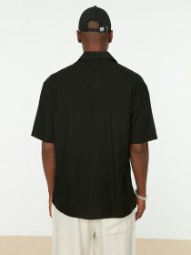 Сорочка повсякденна Trendyol модель TMNSS22GO0046/Siyah Фото