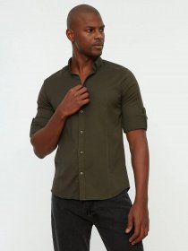 Рубашка Trendyol модель TMNSS22GO0091/Haki Фото