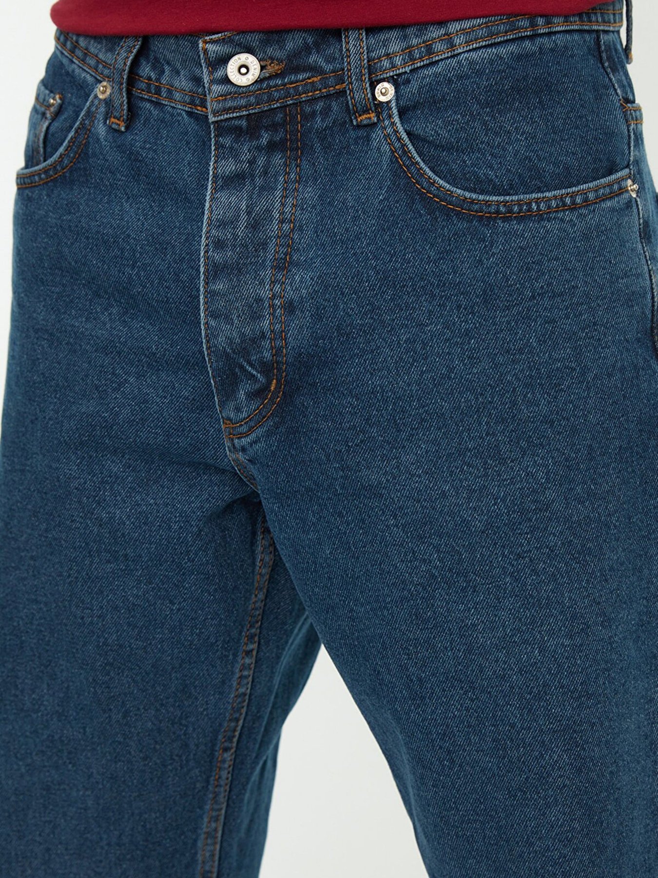 Джинсы Trendyol модель TMNSS22JE0226/Indigo Фото