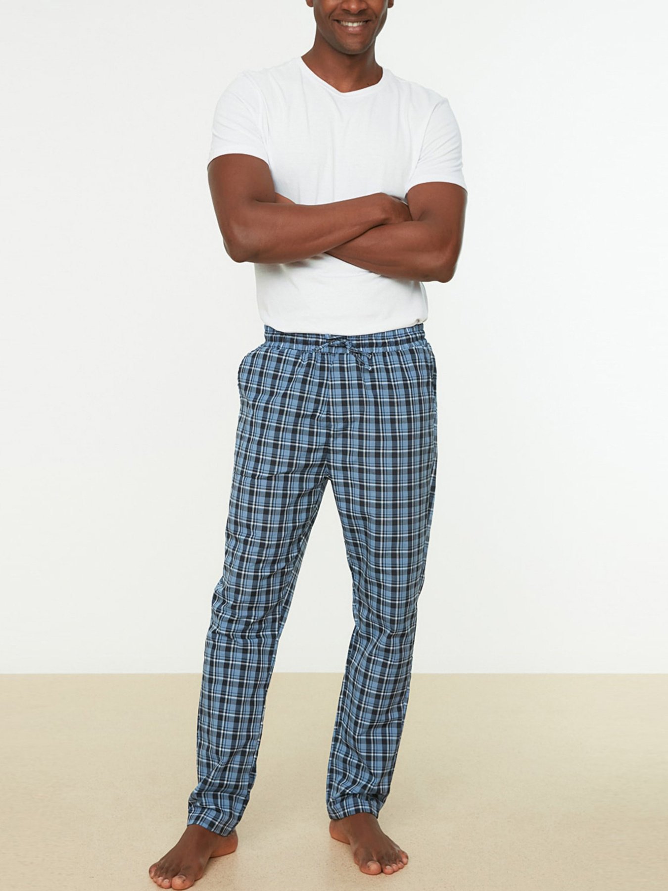 Низ піжами Trendyol модель TMNSS22PJ0002/Lacivert Фото