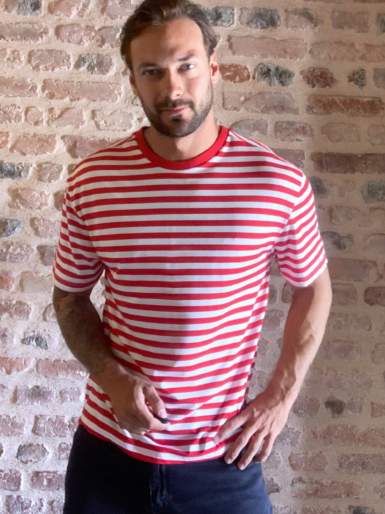 Футболки и поло Trendyol модель TMNSS20TS0511/Kırmızı Фото