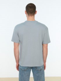 Футболка Trendyol модель TMNSS22TS0273/Gri Фото