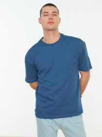 Футболки и поло Trendyol модель TMNSS22TS0273/Indigo Фото